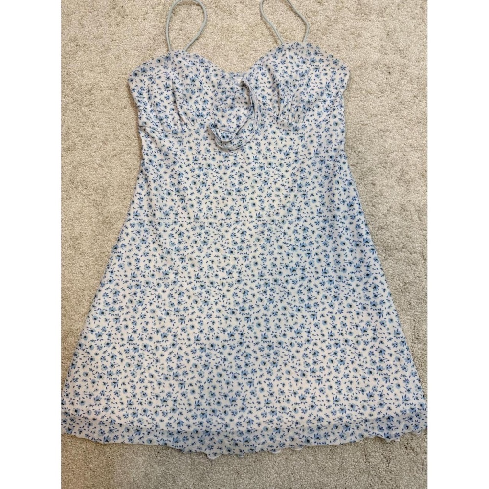 Charlotte Russe Blue Floral Dress